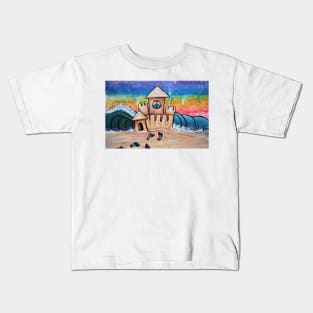 Hippie Sand Castle Kids T-Shirt